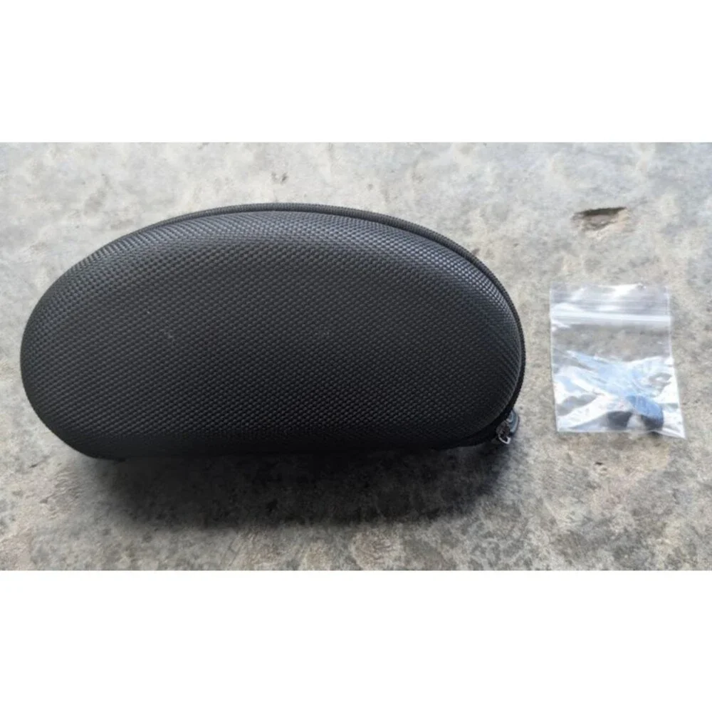 Oakley BIG Hard Case Eyeglasses Sunglasses Clamshell Zip Up Black Case Only